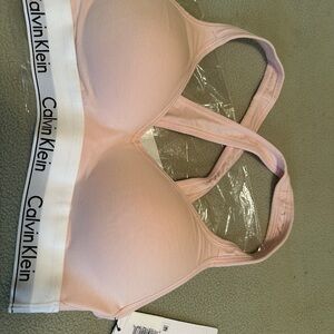 Calvin Klein Pink Bra with Seamless Cups